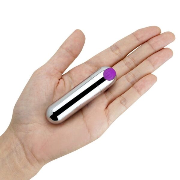 10 Speed Rechargeable Silver Bullet Vibrator