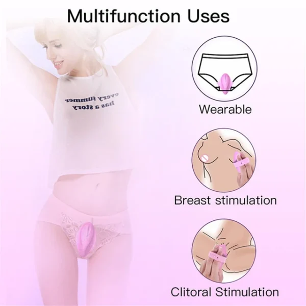 Secret Wearable Remote Controlled Panty Vibrator for couples