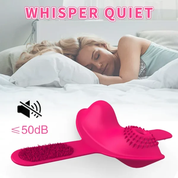 Clitoral Stimulating Sucking Butterfly Vibrator with 10 Sucking Vibration Mode