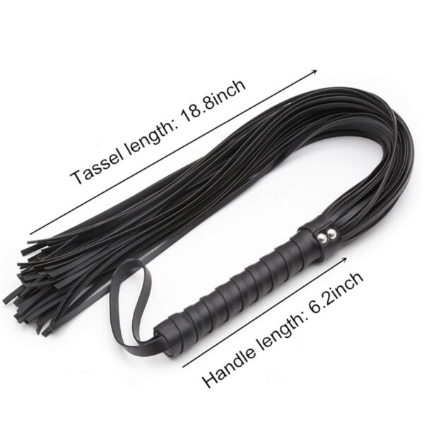 Faux Leather BDSM Sex Whip