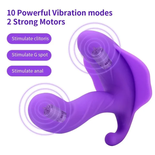 3 in 1 Wireless G Spot Remote Control Vibrator