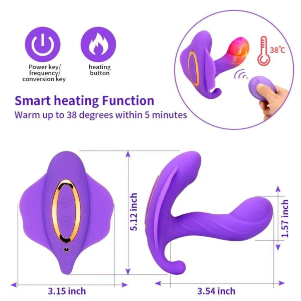 3 in 1 Wireless G Spot Remote Control Vibrator